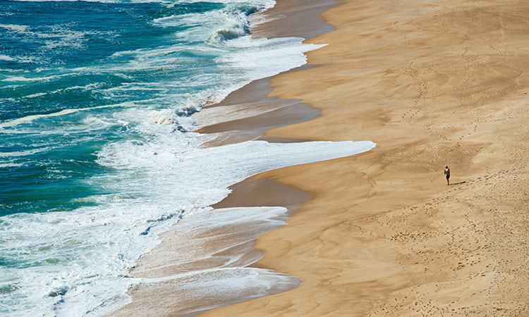 Nazaré em Portugal