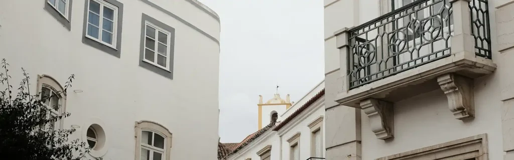 Street in Tavira, Algarve