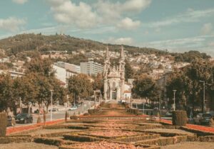 Guimarães Portugal small town 
