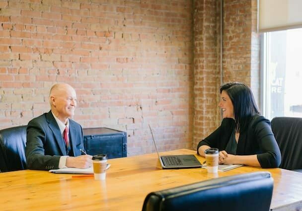 portugal golden visa lawyer talking to client
