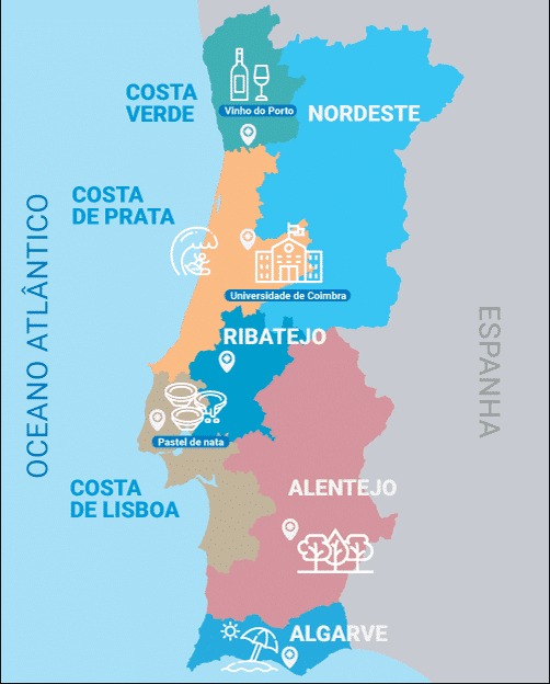 comprar-casa-em-Portugal-mapa-das-regiões