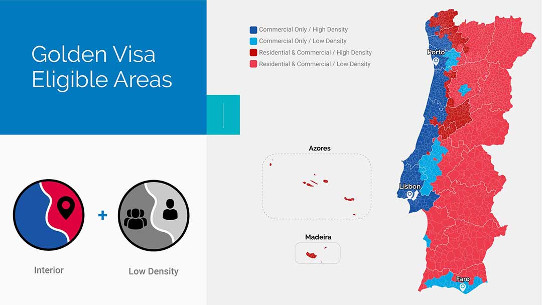 Golden-Visa-Portugal-áreas-elegíveis