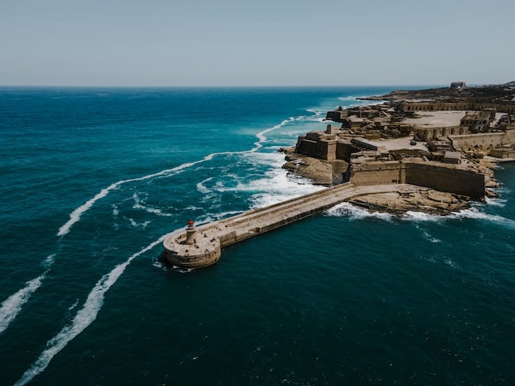 An ocean view in Malta 