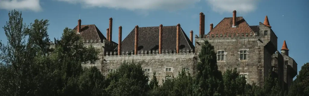 Palace of the Dukes of Braganza in Guimarães Portugal