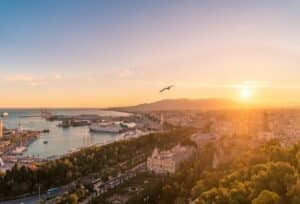 Coastline of Malaga