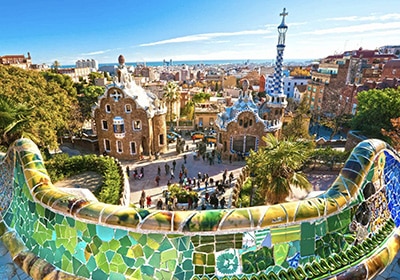 Park Guell Barcelona Spain
