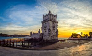 day trip to Belem tower in Lisbon
