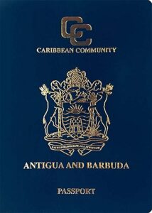 Antigua and Barbuda passport