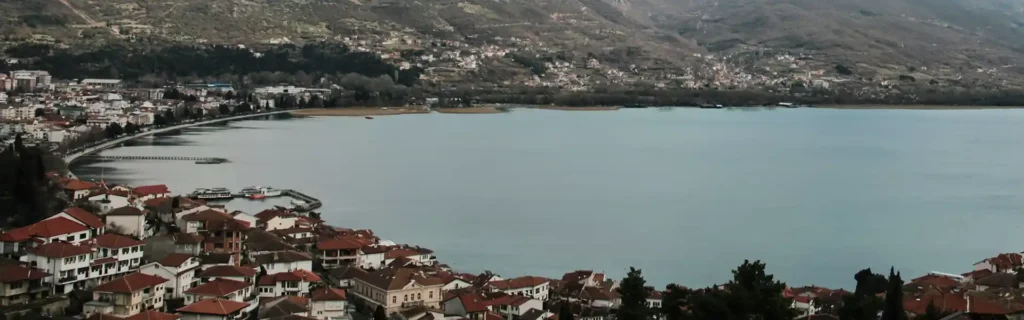 Ohrid in North Macedonia