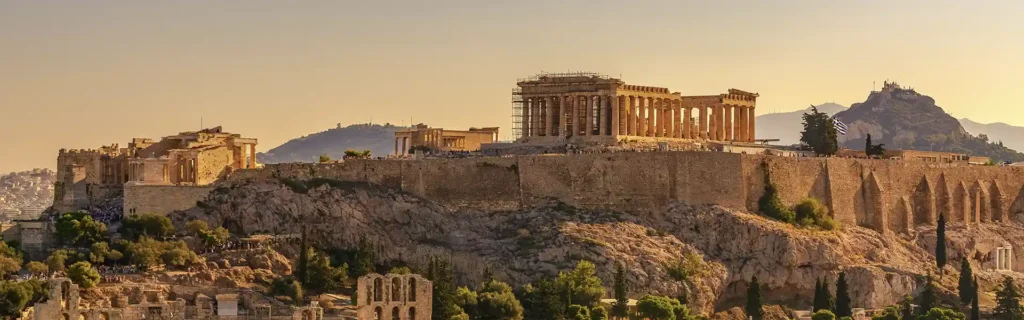 Acropolis in Athens Greece