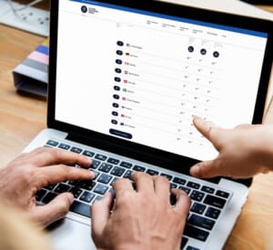 Person using a laptop to select a Turkey Citizenship by Investment option