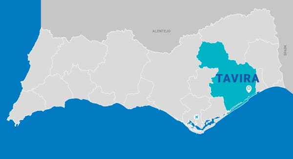 Tavira Map