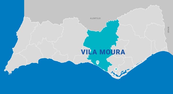 Vila Moura map
