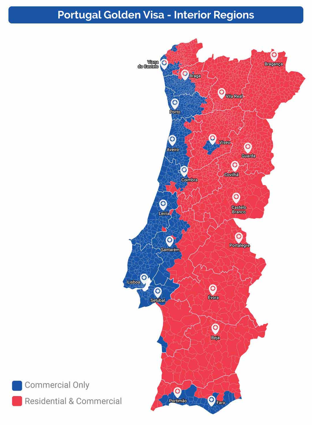 Portugal Interior Regions - Global Citizen Solutions
