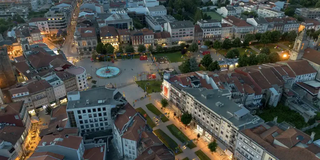 Braga city centre
