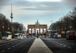 Brandenburg gate in Germany - crypto tax haven country in Europe