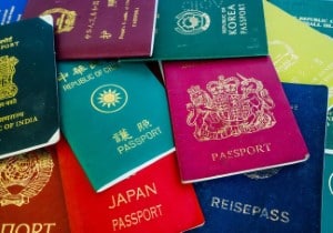 passports from different countries
