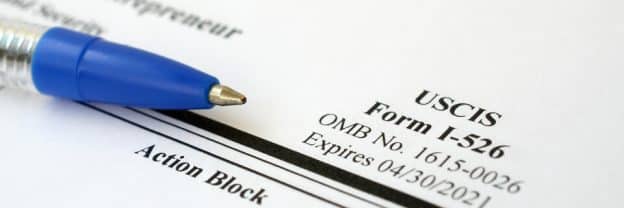 I-526 petition filing fee