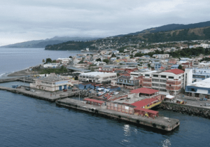 Roseau, capital of Caribbean island Dominica - Best countries for U.S. citizens to move to