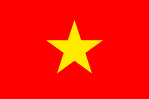 Flag of Vietnam - Asian countries with digital nomad visas