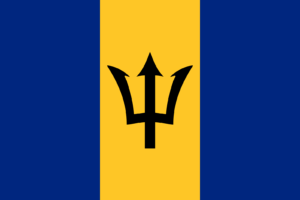 Flag of Barbados - Caribbean digital nomad visa program