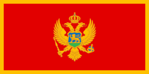 Montenegro Flag - digital nomad visas in Europe
