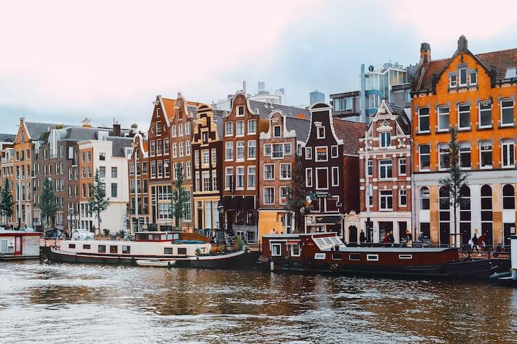 Amsterdam digital nomad city Europe