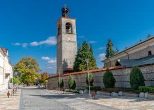 Old tower in Bansko, Bulgaria - digital nomad cities in Europe