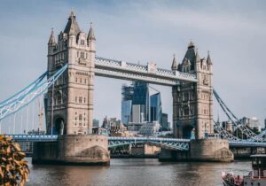 Famous Tower Bridge in London - Digital Nomad city in Europe