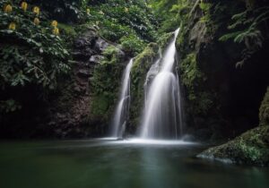 Salto do Prego Waterfall on São Miguel Island in Azores, Portugal - Digital Nomad-Friendly Cities in Europe