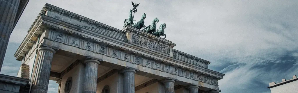 Brandenburg Gate in Belin, Germany
