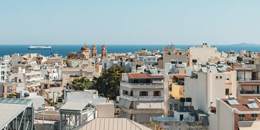 Heraklion in Crete Island, Greece