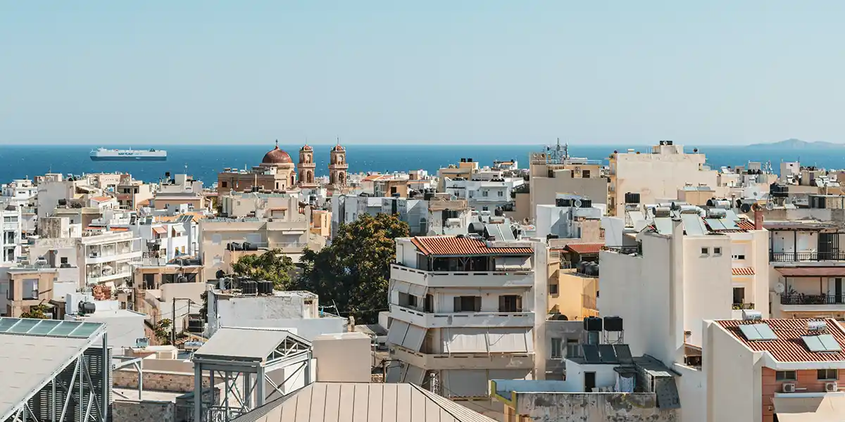 Heraklion in Crete Island, Greece