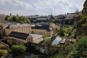 luxembourg's predominantly french speaking city