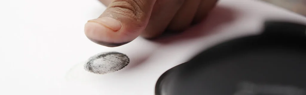 fingertip impression in Portugal