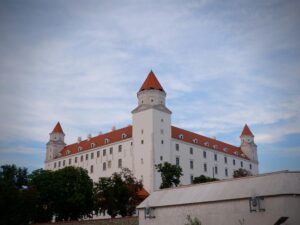 The white castle of Bratislava, Slovakia - cheapest European cities and countries to live in