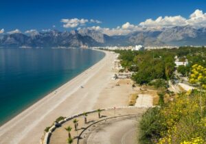 Konyaalti Beach; one of the top things to do in Turkey 