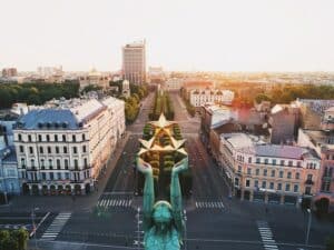 Freedom Monument in Latvia - Latvian Golden Visa