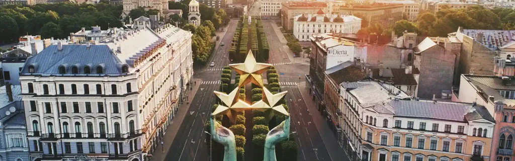 View of Riga, Capital of Latvia