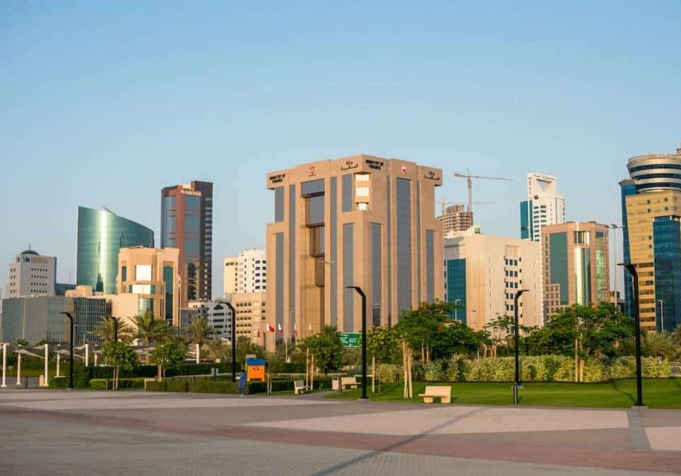 Cityscape of Bahrain - Tax havens for expats