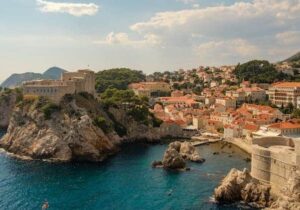Croatian shoreline with houses on the edge - No property tax countries