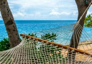 View from a hammock overlooking the ocean in Fiji - low-cost immigrant investor program
