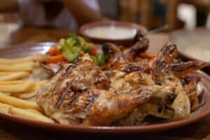 dominican mountain chicken dish