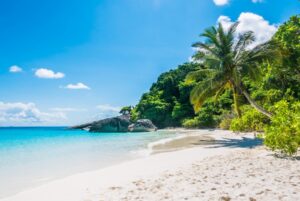 white sand beaches in grenada