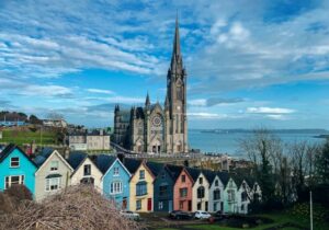 Colorful towns in Cobh, Ireland - Best countries for US expats to move to
