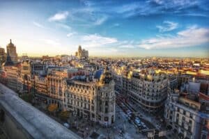 Edificio Metropoli, Gran in Madrid, Spain - European country with top healthcare