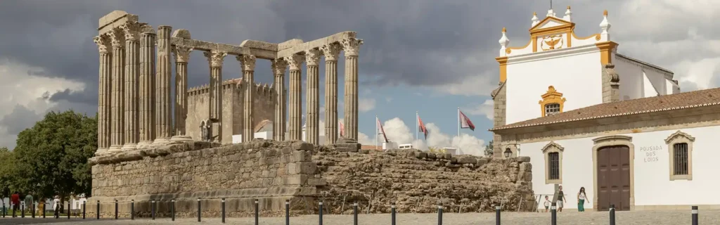 roman temple in Évora Alentejo
