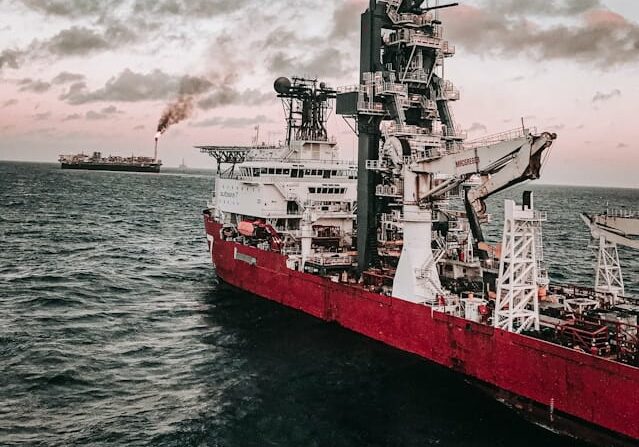 offshore ship working