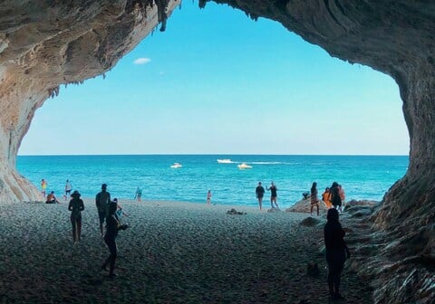 Sardinia caves in Italy