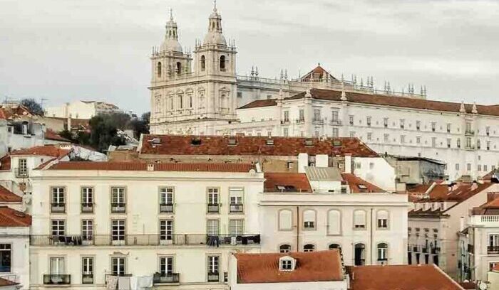 View of lisbon portugal